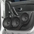 X AUTOHAUX 6 Inch Audio Speaker Cover Metal Mesh Subwoofer Grill for Automotive