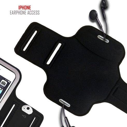 RevereSport Running Armband for iPhone SE 2020/SE 2022 with Fingerprint ID Access, Sports Phone Holder