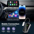 Wireless CarPlay Adapter, Plug and Play Dongle, Converts Wired to Wireless Carplay, Voice Control for Apple iPhone iOS