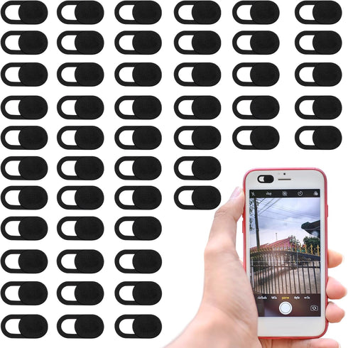 JJUNW 50 Pcs Webcam Cover Slide, 0.023 Inch Ultra-Thin Universal Laptop Camera Cover