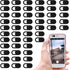 JJUNW 50 Pcs Webcam Cover Slide, 0.023 Inch Ultra-Thin Universal Laptop Camera Cover