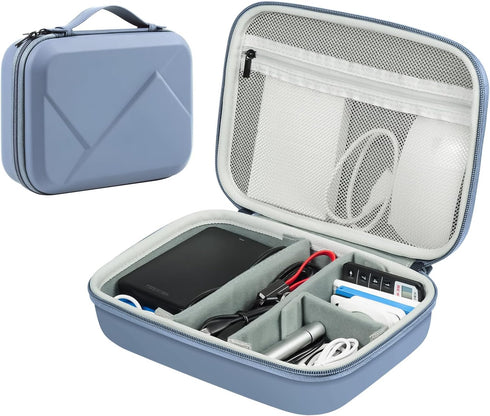 EVA Electronic Accessories Storage Case, Large Shockproof Waterproof Bag for Electronics Organizer, Portable Cable