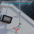 12" 2 Heavy-Duty Antenna Mount Bracket, Adjustable Antenna Mast Mount, Waterproof Wall Mount Pair for TV Antenna Mast