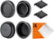 K&F Concept Rear Lens Cap, Body Cap & Hot Shoe Cover Kit for Pentax K Mount Cameras K3 K3 II K70 KS1 KS2 K500 K50