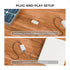 Steinwhale 50A 12-36V 36V 189AWG, Anderson Plug to DC Female Adapter Cable with Built-in to Boost Converter
