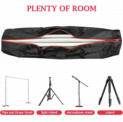 EMART Heavy Duty Tripod Bag, 51x10x6 in Padded Carrying Case with Handles and Built-in Pockets