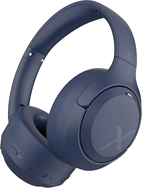 Riwbox Hybrid Active Noise Cancelling Headphones, Wireless Over Ear Bluetooth Headset, 60H