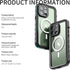 Waterproof Case for iPhone 14 Pro Max, Black, Snowproof & Shockproof with Built-in Screen Protector