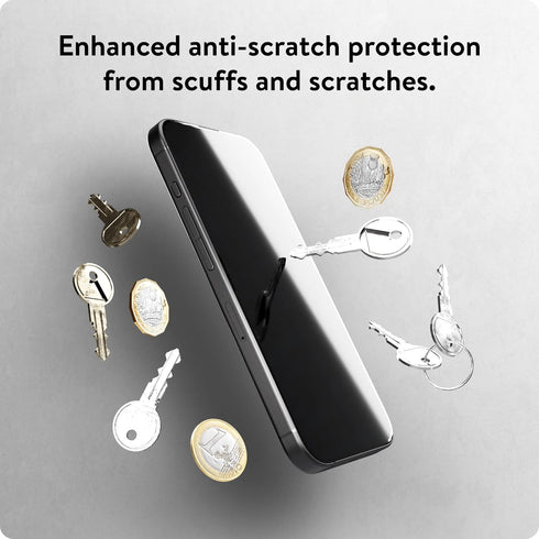 15 2 Pack Mous - Ultra Resistant Hybrid Glass Screen Protector for iPhone Pro Max HD - Anti-Scratch & Shatterproof