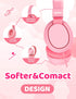85/94dB Headset MIDOLA Kids Headphone Wired Volume Limited Over-Ear/On-Ear Foldable with Microphone Hearing Protection
