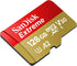 SanDisk 128GB Micro SDXC Extreme Memory Card - Compatible with DJI Drones, Bundle with Micro SD Card Reader