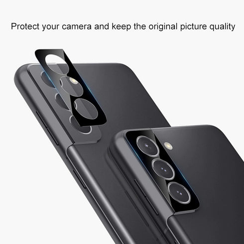 Ailun Glass Screen Protector for Galaxy S21fe, 3 Pack + 2 Pack Camera Lens, 0.33mm, Anti-Scratch, Case Friendly