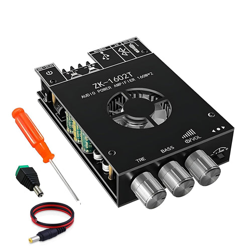 Sigllr Bluetooth 5.0 Audio Stereo Amplifier Board,320W HiFi 2.0 Channel Mini Power Amp