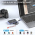 SETMSPACE 5Gbps 100W 3.5 USB C Docking Station, Laptop Docking Station Transfer, USB C Hub HDMI, VGA, SD/TF Reader, PD