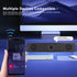 3.5mm Wired External Laptop Speakers, USB Powered Soundbar with Volume Control for Desktop PC, Laptop, Tablet