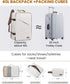 Backpack, 40L 3 Packing Daypack LOVEVOOK Travel Carry on Large Personal Item Travel Bag for Men & Women Flight Approved