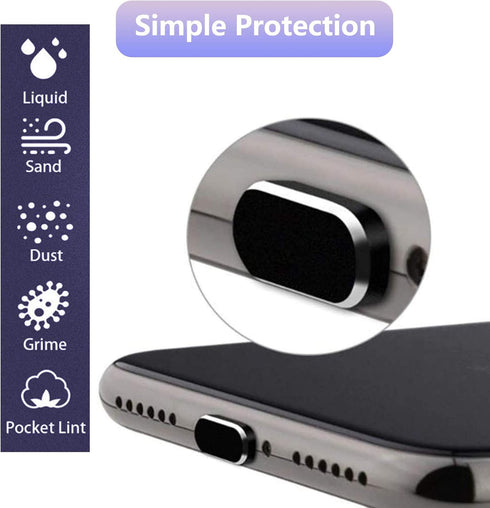 USB Type C Anti Dust Plug - DFsucces USB C Port Plug Dust Caps for Type C Devices, 2 Pack