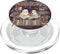 Cute Ghosts Reading Books PopSockets MagSafe PopGrip for iPhone - Halloween Librarian Design