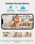 LaView 1080P 360 Camera,2-Ways Indoor Security Camera, Home Security Camera with Sound & Motion Detection, Baby Monitor