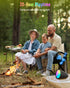 Gladorn 9 20H IPX6 5.3, Portable Bluetooth Speaker Wireless with Color Lights, Playtime, Stereo Pairing, Deep Bass