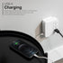 GE Pro Side-Access Swivel Surge Protector, 5-Outlet Extender with 2 USB Ports, Wall Tap Adapter