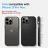 Spigen 13 (2021) Liquid Air Designed for iPhone Pro Max Case - Matte Black