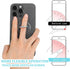 Ymapinc 360 Cell Phone Ring Holder, Phone Case Ring, Bling Phone Ring Holder Grip with Rhinestone Finger Grip Rotation