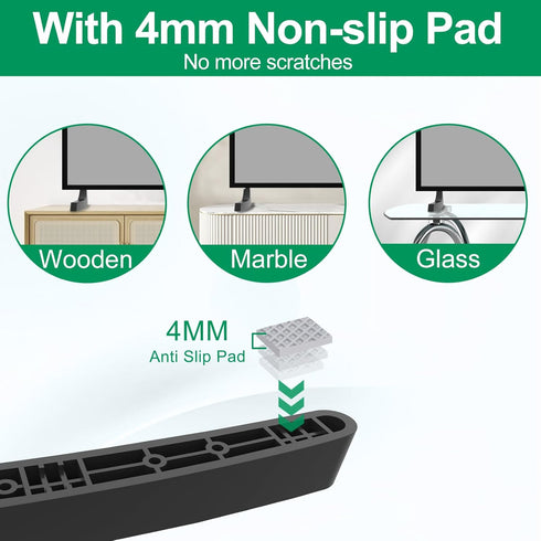 Varghesyla UN32J4000 UN32N4000AG UN32J4002AF UN32J4500AF UN32M4500 UN32M5300AF TV Stand Legs for Samsung Not Universal