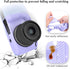 Rieibi Soft Silicone Case for Canon EOS R50 Camera, Lightweight Protective Case, Purple