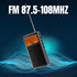 Raddy RF205 MP3 FM Radio with Bluetooth Headphone Output, Portable Pocket Mini Radio FM-to-Bluetooth, Dual-Mode BT
