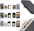 New Nano and Micro Sim Adapter with Eject Pin Needle - 10 Pack