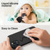 iPhone 12 Pro Case - Black Liquid Silicone Shockproof, Enhanced Camera Protection, Soft Microfiber Lining, 6.1" for All.