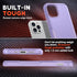 NTG Designed for iPhone 12 Pro Max Case, Heavy-Duty Tough Rugged Slim Shockproof Protective Case, Purple