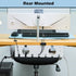 Under Desk Cable Management Tray, 2 Pack White, OSteed Cord Organizer for Desk Wire Management