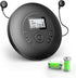 Arafuna Portable CD Player for Home & Car-Rechargeable Discman CD Player with Anti-Skip,