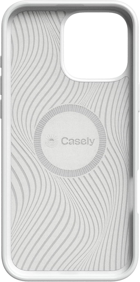 Casely 16 iPhone Pro Case | Sunday in Brooklyn | Blue Stripes | Compatible with MagSafe | Classic Ultra Slim Design