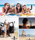 MOLEKSDAL 37-inch 360 Tripod & Telescopic Selfie StickFeatures Wireless Remote Control and Rotation, Ideal for Travel