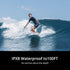 Dragon Touch 4K Action Camera, 20MP, 100FT Waterproof with Remote, 170° Wide Angle, 2 Batteries