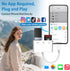 ADRUDY 15 16 3 1 USB C SD Card Reader, SD Card Reader for iPhone iPad/Mac/Android Devices, in Memory Card Reader