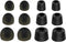 12pcs (BPH-BMF-sC) Replacement Eartips for In Ear Earphones, Memory Foam and Silicone Ear Adapters