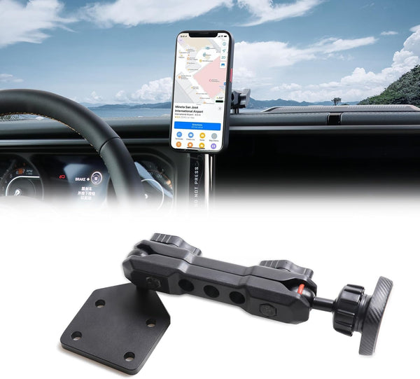 2024 JL Magnetic Phone Holder for Jeep Wrangler - Dashboard Mount for 2024 New Jeep Wrangler JL Accessories, 1 Pack,