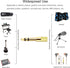 Updated Version 5-Pack Stereo Audio Adapter, 6.35mm (1/4 inch) Male to 3.5mm (1/8 inch) Female Headphone Jack