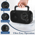 DreamSky AM FM Portable Radio, Plug in Wall or Battery Operated for Home & Outdoor, Strong Reception, Easy to Use,