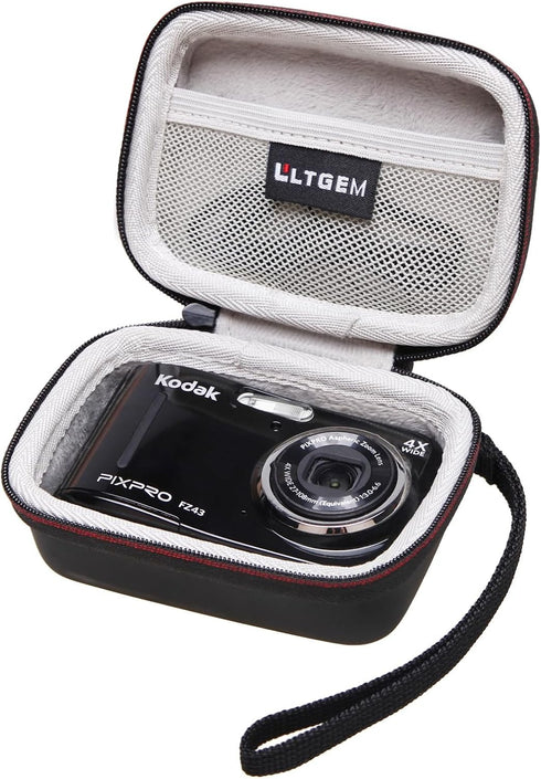 LTGEM Camera Case for Kodak PIXPRO Friendly Zoom FZ41/FZ43/FZ45/FZ53/FZ55 Digital Camera - Storage Travel Protective Bag