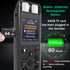 Aiworth 64GB OTG,4640 Playback,MP3 Digital Voice Activated Recorder for Lectures&Meetings,Phone Connected via Hours