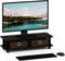Furinno Turn-N-Tube Monitor Stand, Espresso/Black
