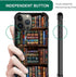 CARLOCA 16 Compatible with iPhone Pro Case, Design for Girl Shockproof Anti-Scratch Hard PC Back Case Fashion Pattern