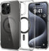 Spigen iPhone 15 Pro Case - Magnetic Ultra Hybrid MagFit, Military-Grade Protection, Anti-Yellowing, Carbon Fiber,