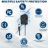 12V AC/DC Adapter Charger 120 Volts, Compatible with Modems, Routers, Webcams, CCTV Cameras, LED Strip Lights,