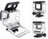 Side Open Skeleton Housing Case for GoPro Hero 5/6/7 Black Action Camera, Protective Lens Removal Not Needed